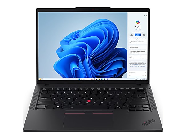 Lenovo ThinkPad T14 Gen 5 21MC000CUS 14" Notebook, WUXGA, 60 Hz, AMD Ryzen 7 PRO 8840U, 16 GB, 512 GB SSD, Black, Win 11 Pro