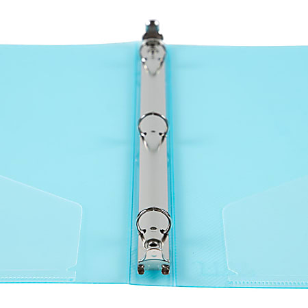 thumbnail image 2 of Capybara Binder Capybara Cartoon Pattern 3 Ring Binder, 1.5 Inch Round Ring Binder Holds 200 Sheets With 3 Interior PVC Clear Pockets For School Office 3 Ring Binder 1.5 Inch Decorative 2 of 9
