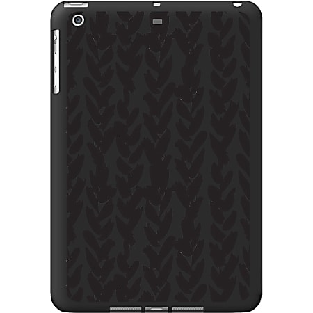 OTM iPad Air Black Matte Case Black/Black Collection, Hearts - For Apple iPad Air Tablet - Hearts - Black - Matte