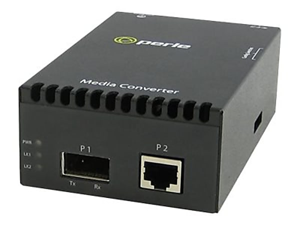 Perle S-10GT-XFPH - Fiber media converter - 10 GigE, 10Gb Fibre Channel - 10GBase-CX4, 10GBase-X, 10GBase-T - RJ-45 / XFP - up to 328 ft