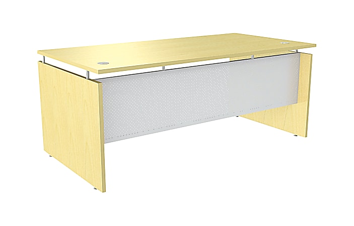 Alera SedinaAG Straight Front Desk Shell, 29 1/2"H x 66"W x 30"D, Maple