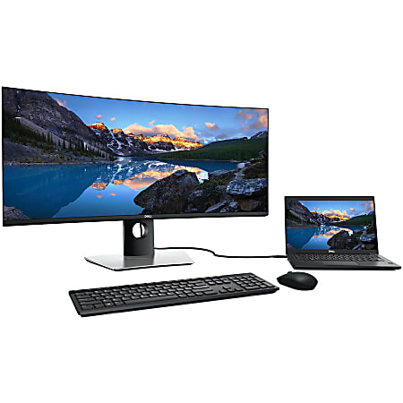 Dell UltraSharp U3419W 34 Curved UHD LED Monitor Black - ODP