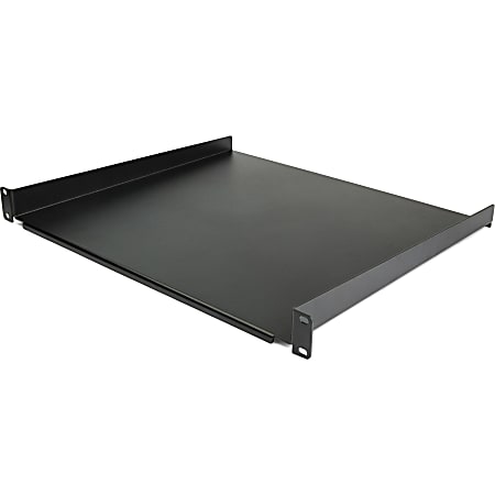 StarTech.com 1U Server Rack Cabinet Shelf - Fixed 16" Deep Cantilever Rackmount Tray for 19" Data/AV/Network Enclosure w/cage nuts, screws