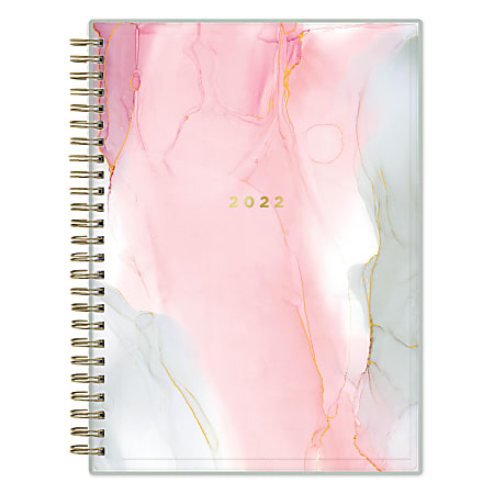 Blue Sky™ Ashley G Weekly/Monthly Planner, 5-7/8” x 8-5/8”, Fluid, January To December 2022, 135290