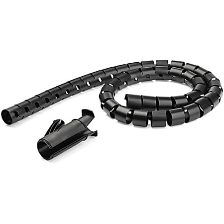 StarTech.com Management Sleeve Cable, 4.9', Black
