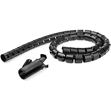 StarTech.com Management Sleeve Cable, 8.2', Black, 7BB937