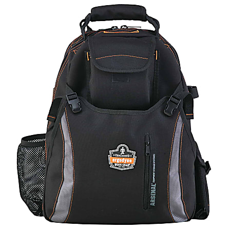 Ergodyne Arsenal® 5843 Dual-Compartment Tool Backpack, Black