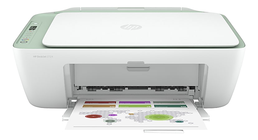 HP DeskJet 2724 Wireless Inkjet All-In-One Color Printer