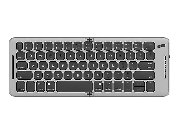 Mobile Pixels Keyboard - Wireless Connectivity - 104 Key - PC - Gunmetal