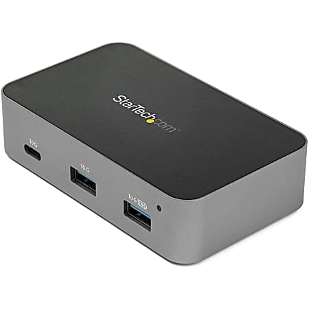 StarTech.com 3-Port USB-C Hub with LAN Port - 10 Gbps - 2x USB-A & 1x USB-C - Powered - 1m (3.3ft)