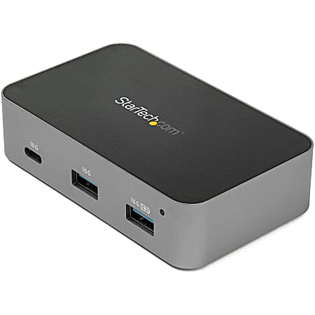 StarTech.com 3-Port USB-C Hub with LAN Port -