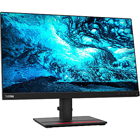 Lenovo ThinkVision T23i-20 23" Full HD WLED LCD Monitor - 16:9 - Raven Black - 23" Class - 1920 x 1080 - 16.7 Million Colors - 250 Nit Typical - 4 ms Extreme Mode - 60 Hz Refresh Rate - HDMI - VGA - DisplayPort - USB Hub)