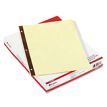 Universal 20861 Extended Index Divider - 8.5" x 11" - 24 Set - Buff Divider - Clear Tab