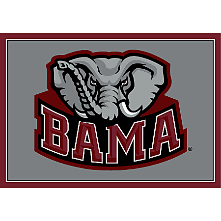 Imperial NCAA Spirit Rug, 4' x 6', University Of Alabama
