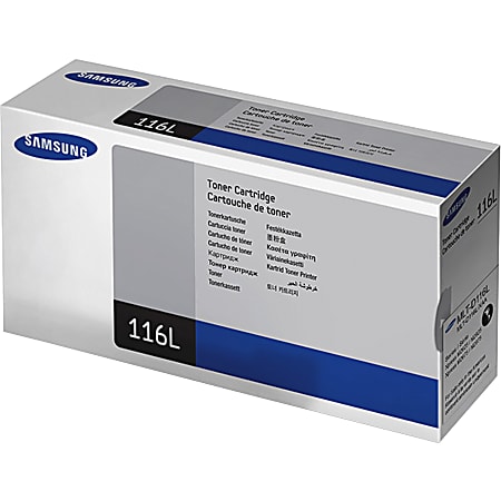 Samsung MLT-D116L (SU832A) High Yield Laser Toner Cartridge - Black - 1 Each - 3000 Black Samsung MLT-D116L (SU832A) High Yield Laser Toner Cartridge - Black - 1 Each - 3000 Black