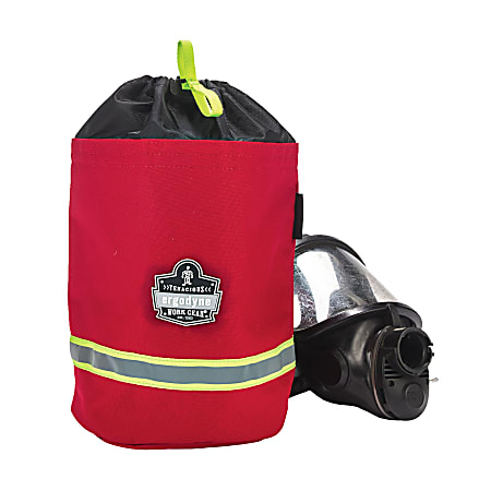 Ergodyne Arsenal 5080 SCBA Mask Bag, With Lining, Red
