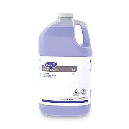 Diversey™ Suma® Crystal A8 Concentrate, Characteristic Scent, 1 gal Container, 4/Carton
