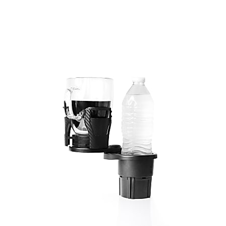 Car Truck Auto Adhesive Mount Dual Cup Drink Bottle Holders with 2