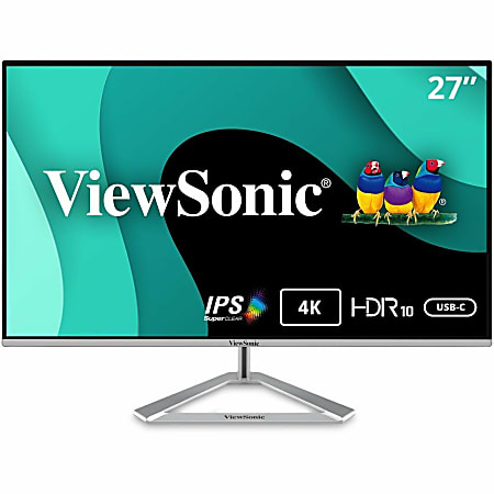 ViewSonic® VX2776-4K-MHDU 27" 4K UHD IPS Monitor
