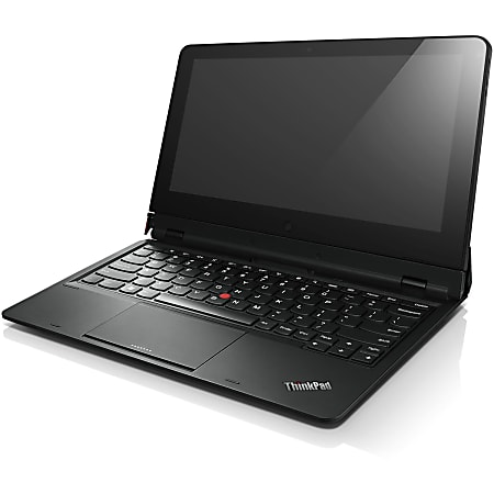 Lenovo ThinkPad Helix 37011B1 11.6" Touchscreen LCD 2 in 1 Ultrabook - Intel Core i5 (3rd Gen) i5-3427U Dual-core (2 Core) 1.80 GHz - 4 GB DDR3L SDRAM - 128 GB SSD - Windows 8 Pro 64-bit - 1920 x 1080 - In-plane Switching (IPS) Technology, VibrantView - Convertible - Black
