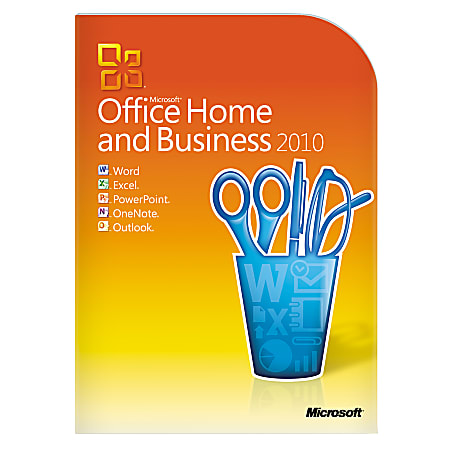 Microsoft® Office Home And Business 2010, Traditional Disc