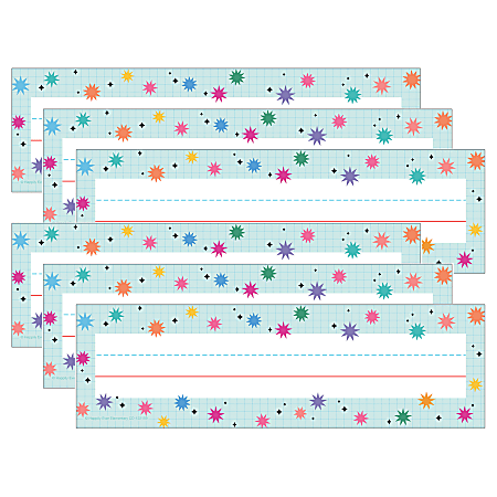Carson Dellosa Education Name Plates 9.5 x 2.875 Retro Remix Name ...