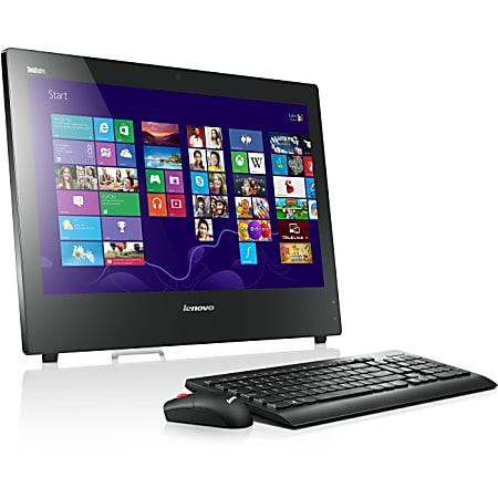Lenovo ThinkCentre E93z 10BA001MUS All-in-One Computer - Intel Core i5 (4th Gen) i5-4570S 2.90 GHz - 4 GB DDR3 SDRAM - 500 GB HDD - 21.5" 1920 x 1080 Touchscreen Display - Windows 8 Pro 64-bit - Desktop - Business Black