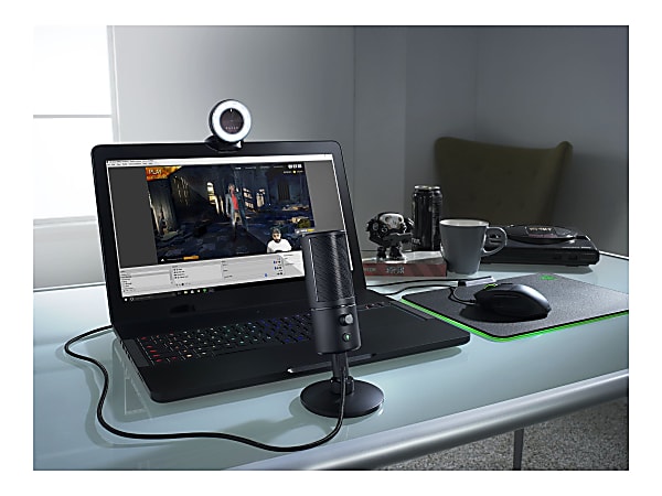 Razer Kiyo Webcam 4 Megapixel 1 Pack - Office Depot Razer Kiyo Webcam 4 Megapixel 1 Pack - Office Depot