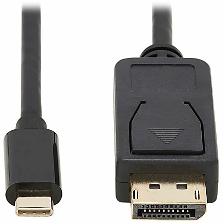 Eaton Tripp Lite Series USB-C to DisplayPort Bi-Directional Active Adapter Cable (M/M), 4K 60 Hz, HDR, Locking DP Connector, 6 ft. (1.8 m)