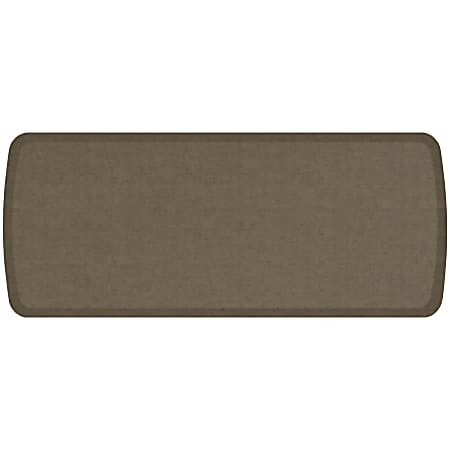 GelPro Elite Vintage Leather Comfort Floor Mat, 20" x 48", Mushroom