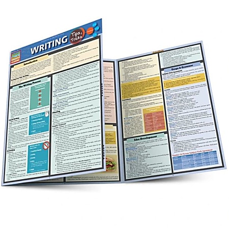 QuickStudy Guide, Writing Tips &amp; Tricks, Total Qty 1