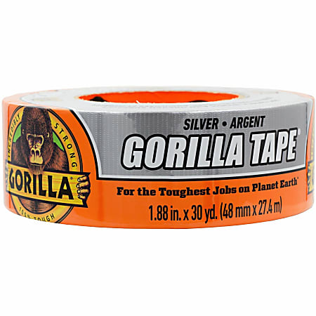 Gorilla Utility Tape Original Silver - Gorilla Utility Tape Original Silver 30 yd Roll