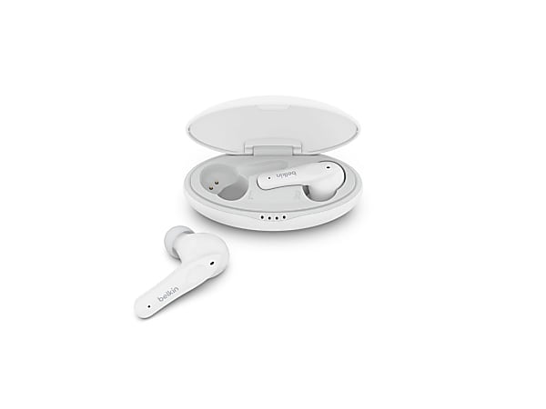 Belkin SoundForm Nano for Kids - True wireless earphones with mic - in-ear - Bluetooth - white