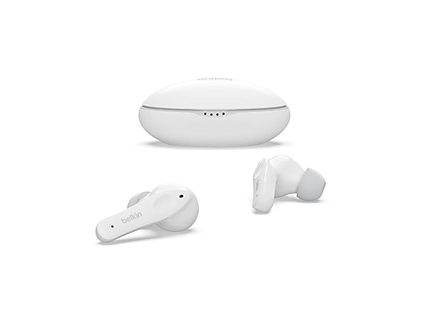 Belkin SoundForm Nano for Kids - True wireless earphones with mic - in-ear - Bluetooth - white
