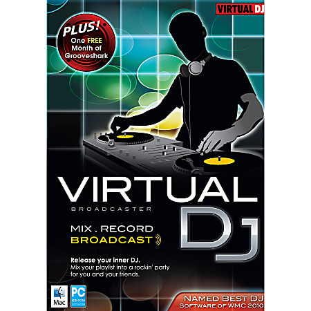 Virtual DJ: Broadcaster, For PC And Apple® Mac®, Traditional Disc