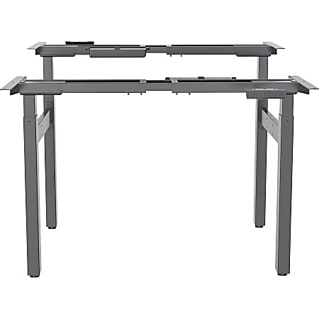 Lorell 2-Tier Sit/Stand Double Base - 220 lb Capacity - 28.30