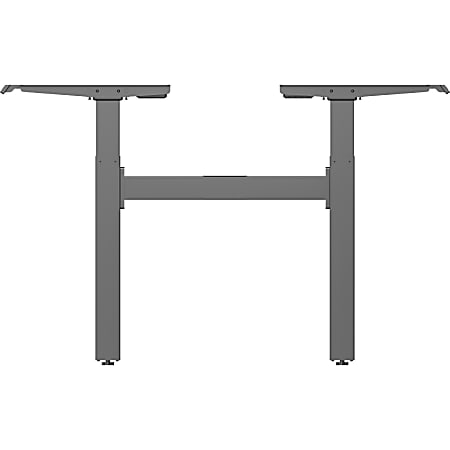 Lorell 2-Tier Sit/Stand Double Base - 220 lb Capacity - 28.30