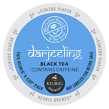 The Coffee Bean & Tea Leaf Darjeeling Black - Black Tea - Darjeeling - K-Cup - 22 / Box