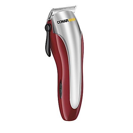 Conair 23-Piece Haircut Kit, 1-1/4", Red
