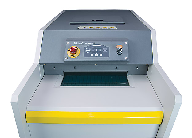Formax 90 Sheet Cross Cut Industrial Shredder FD8806CC