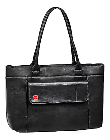 RIVACASE 8991 Orly Tote Bag With 15.6" Laptop Pocket, Black