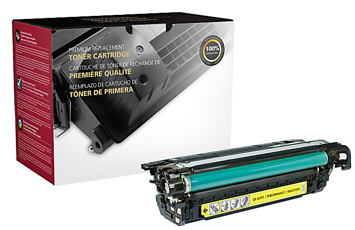 Office Depot® Brand Remanufactured Yellow Toner Cartridge Replacement for HP 653A, OD653AY