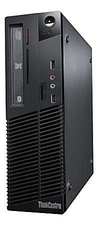 Lenovo® ThinkCentre M81 Refurbished Desktop PC, Intel® Core™ i3, 8GB Memory, 2TB Hard Drive, Windows® 10, LM81SI382WH