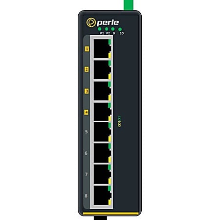 Perle IDS-108FPP-DS2SC20-XT - Industrial Ethernet Switch with Power Over Ethernet - 10 Ports - 10/100Base-TX, 100Base-LX - 2 Layer Supported - Rail-mountable, Wall Mountable, Panel-mountable - 5 Year Limited Warranty