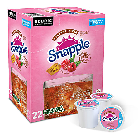 Snapple® Raspberry Iced Tea Single-Serve K-Cups®, Box Of 22