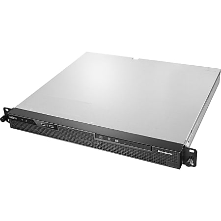 Lenovo ThinkServer RS140 70F9000FUS 1U Rack Server - 1 x Intel Xeon E3-1225 v3 Quad-core (4 Core) 3.20 GHz - 8 GB Installed DDR3 SDRAM - 1 TB (2 x 500 GB) HDD - Windows Server 2012 R2 Standard - Serial ATA/600 Controller - 0, 1 RAID Levels - 1 x 300 W