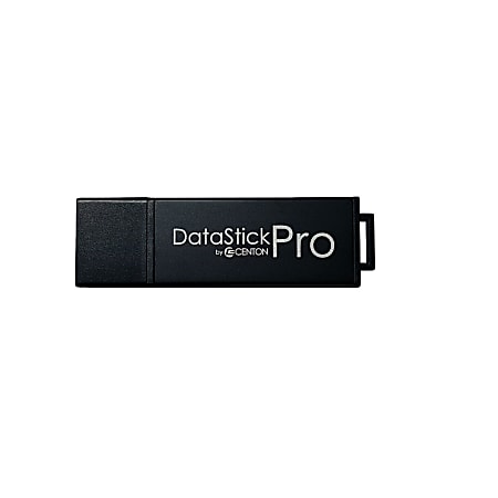 Centon DataStick Pro USB 3.0 Flash Drive, 8GB, Black