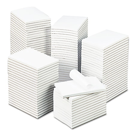 Universal® Bulk Scratch Pads, 4" x 6", Unruled, 100 Sheets, White, Carton Of 120