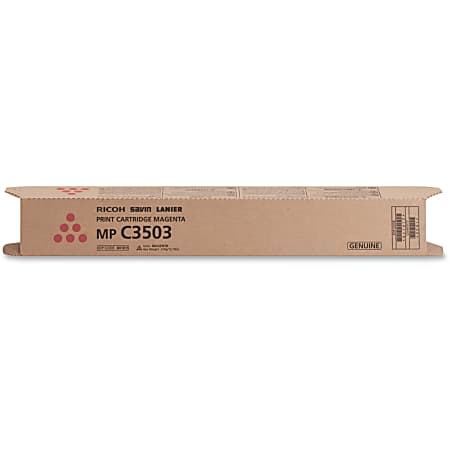 Ricoh Original Toner Cartridge - Laser - 18000 Pages - Cyan - 1 Each