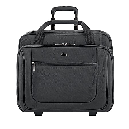 Solo New York Bryant Rolling Portfolio Bag with 17.3 Laptop Pocket Black -  Office Depot